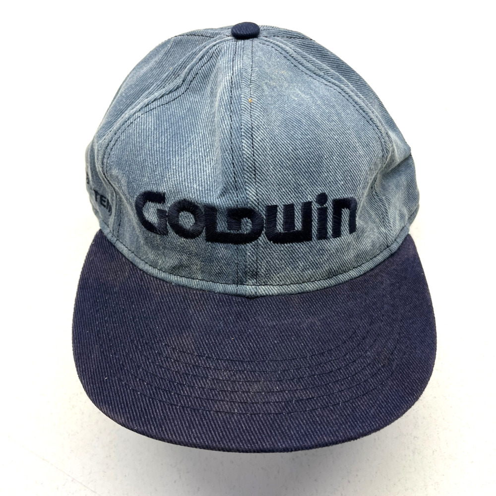 Goldwin blue denim Baseball Cap